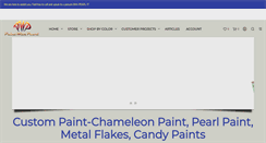 Desktop Screenshot of paintwithpearl.com